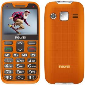 Mobilní telefon Evolveo EasyPhone XR oranžová barva Mobilní telefon Evolveo EasyPhone XR oranžová barva