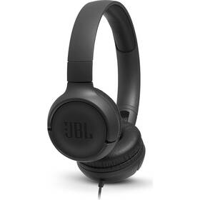 Sluchátka JBL Tune 500 černá barva Sluchátka JBL Tune 500 černá barva