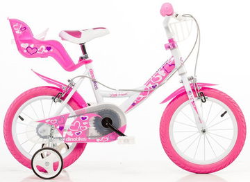 Dino kolo Bikes Pink 14"