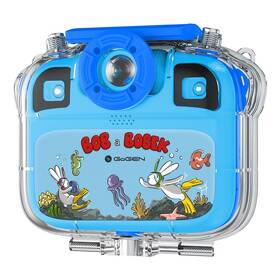 Digitální fotoaparát GoGEN BOB A BOBEK AQUA FOTO modrý Digitální fotoaparát GoGEN BOB A BOBEK AQUA FOTO modrý
