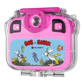 Digitální fotoaparát GoGEN BOB A BOBEK AQUA FOTO růžový Digitální fotoaparát GoGEN BOB A BOBEK AQUA FOTO růžový