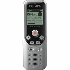 Diktafon Philips DVT1250 černý/stříbrný Diktafon Philips DVT1250 černý/stříbrný