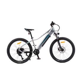 Elektrokolo GoGEN e-junior 15" stříbrné/tyrkysové Elektrokolo GoGEN e-junior 15" stříbrné/tyrkysové