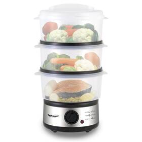 Hrnec parní Techwood TCV750 stříbrný Hrnec parní Techwood TCV750 stříbrný