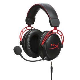 Headset sluchátka HyperX Cloud Alpha černý/červený