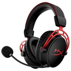 Headset HyperX Cloud Alpha Wireless černý/červený Headset HyperX Cloud Alpha Wireless černý/červený