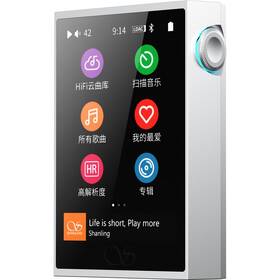 HiFi přenosný digitální přehrávač Shanling M1 Plus stříbrný HiFi přenosný digitální přehrávač Shanling M1 Plus stříbrný
