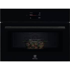 Kompaktní mikrovlnná trouba Electrolux Série 700 LVM9E2XZ černá barva