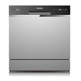Myčka nádobí Toshiba DW-08T2EE(S)-CZ stříbrná Myčka nádobí Toshiba DW-08T2EE(S)-CZ stříbrná