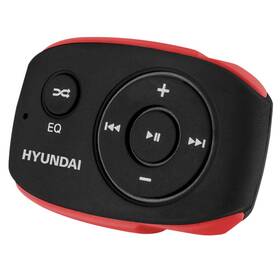 MP3 přehrávač Hyundai MP 312 GB8 BR černý/červený MP3 přehrávač Hyundai MP 312 GB8 BR černý/červený