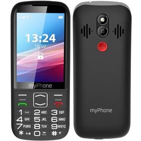 Mobilní telefon myPhone Halo 4 LTE Senior černý Mobilní telefon myPhone Halo 4 LTE Senior černý