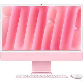 Počítač All In One Apple iMac 24" M4 8× CPU 8× GPU, 16 GB, 256 GB - růžový CZ Počítač All In One Apple iMac 24" M4 8× CPU 8× GPU, 16 GB, 256 GB - růžový CZ