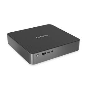 PC mini Lenovo IdeaCentre Mini 01Q8X10 šedý