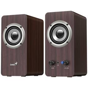 Reproduktory Genius SP-HF400 Dark wood hnědé Reproduktory Genius SP-HF400 Dark wood hnědé