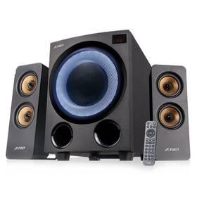 Reproduktory Fenda F&D F770X, 2.1, 76W, RGB, BT5.0, FM rádio, USB, optický vstup, dálkové ovládání Reproduktory Fenda F&D F770X, 2.1, 76W, RGB, BT5.0, FM rádio, USB, optický vstup, dálkové ovládání