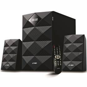 Reproduktory Fenda F&D A180X 2.1, bluetooth, rádio, USB, dálkové ovládání černé Reproduktory Fenda F&D A180X 2.1, bluetooth, rádio, USB, dálkové ovládání černé