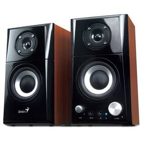 Reproduktory Genius SP-HF 500A 2.0 Ver. II černé/dřevo