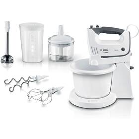 Mixér Ruční šlehač s mísou Bosch ErgoMixx MFQ37490 šedý/bílý Mixér Ruční šlehač s mísou Bosch ErgoMixx MFQ37490 šedý/bílý