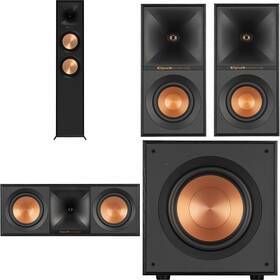 Reproduktory Klipsch Reference 5.1 R-605FA (2 ks) / R-40M (2 ks) / R-50C (1 ks) / R-101SW (1 ks) černé Reproduktory Klipsch Reference 5.1 R-605FA (2 ks) / R-40M (2 ks) / R-50C (1 ks) / R-101SW (1 ks) černé