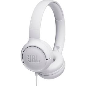 Sluchátka JBL Tune 500 bílá Sluchátka JBL Tune 500 bílá