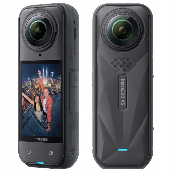 360° 8K vodotěsná akční kamera Insta360 X5 Snowboard Bundle