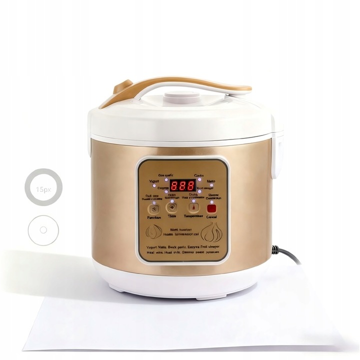 90 W 220V Zlatá Černá Česneková Kvasírna, Stroj na Fermentaci Černého Česneku