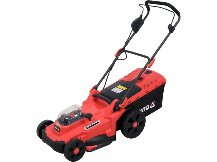 Akumulátorová sekačka Yato 36V 2x18V 4Ah 43cm NA Trávy Zahrada - Skvělé recenze