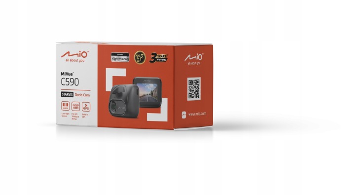 Autokamera Mio MiVue C590 GPS černá Autokamera Mio MiVue C590 GPS černá