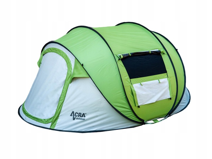 Acra Outdoor ST30 samorozkládací stan pro 2-3 osoby, zelený
