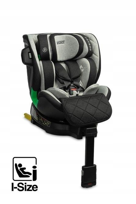 Autosedačka Turox I-Size šedá (40-150 cm) - Perfektní hodnocení