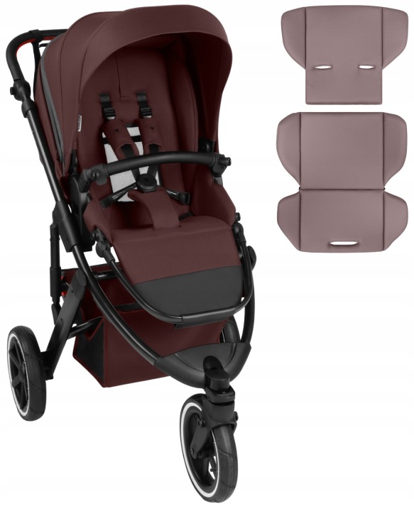 ABC DESIGN SALSA 5 RUN SPORTOVNÍ KOČÁREK SPORTOVNÍ BĚŽECKÝ TŘÍKOLOVÝ UMBRA - Perfektní hodnocení