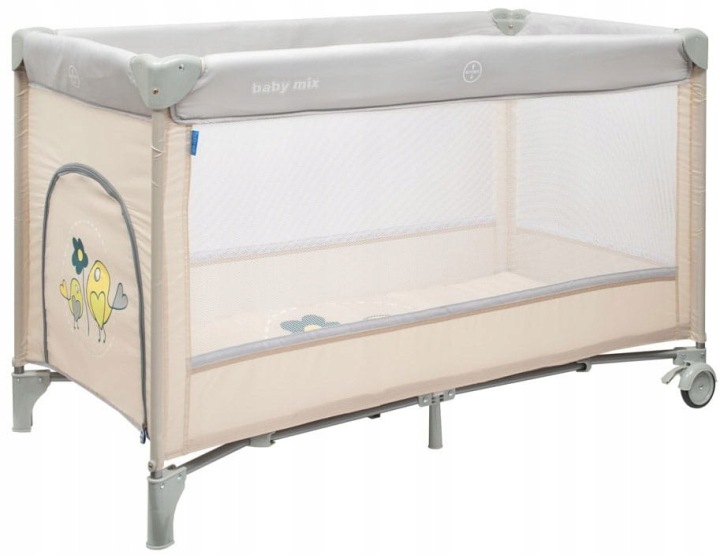 Baby Mix Vrabci – skládací cestovní postýlka, cestovní postýlka