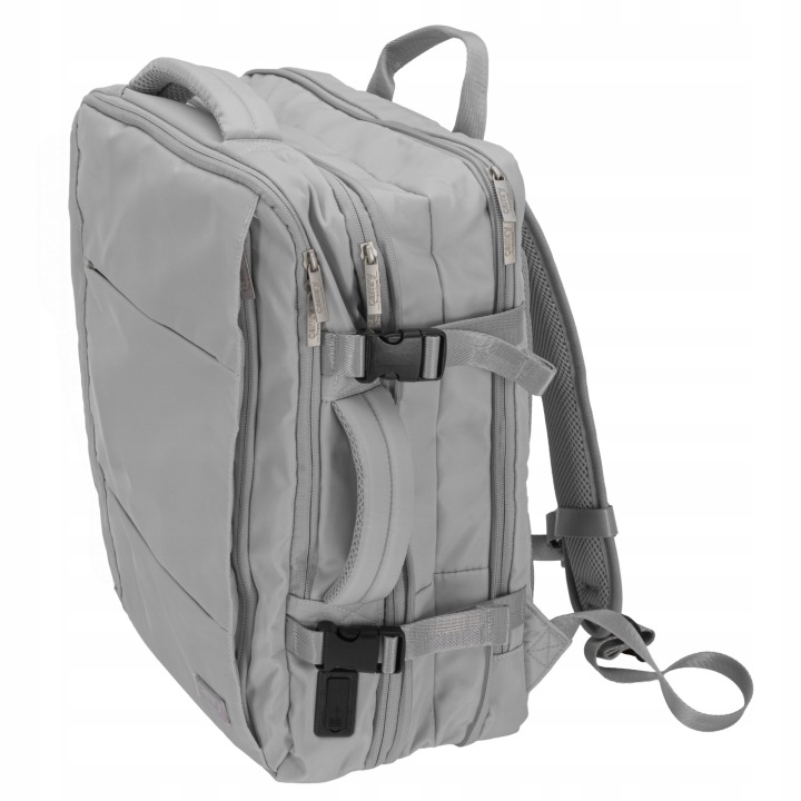 Batoh do letadla Zavazadla 40x20x30 Ryanair Notebook 15,6 USB Městský Silný