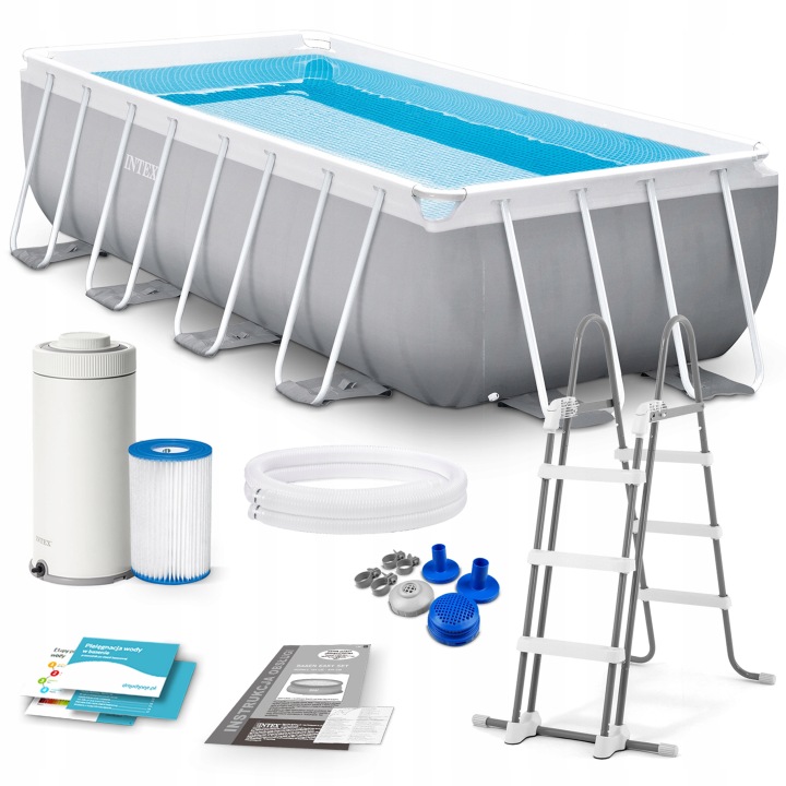Bazén Intex obdélníkový s rámem 400 x 200 cm