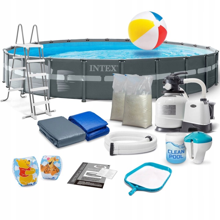 Bazén rámový 732 x 132 cm 17v1 INTEX 26340 - Výborné zkušenosti