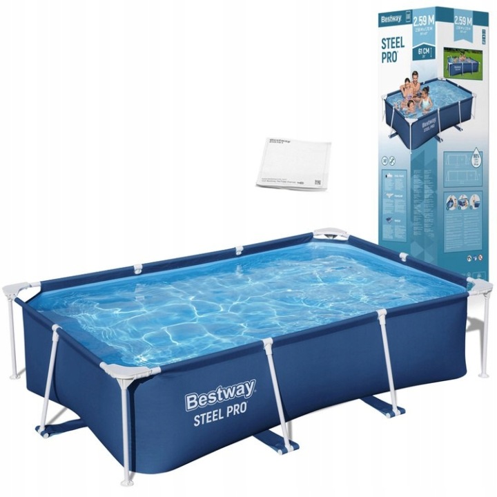 Bestway Bazén RÁMOVÝ 2,300L 259x170x61cm 56403 - Skvělé recenze