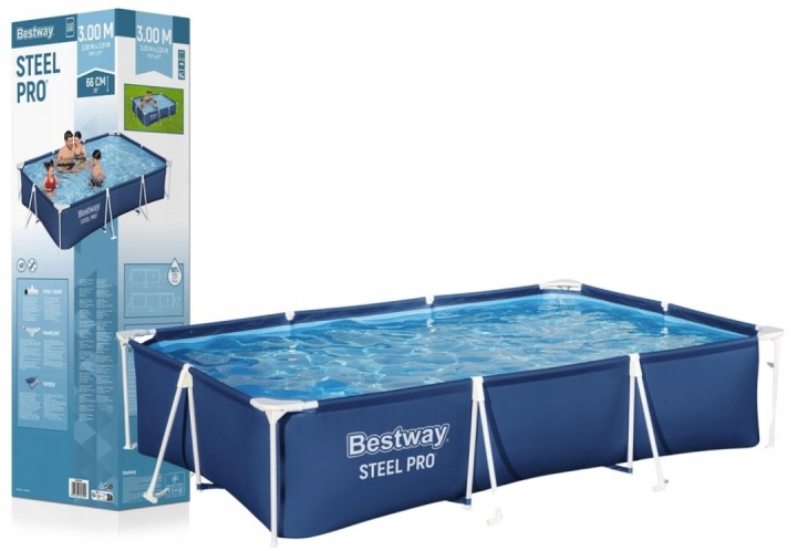 Bazén Obdélník 300x201x66 Rámový Bestway