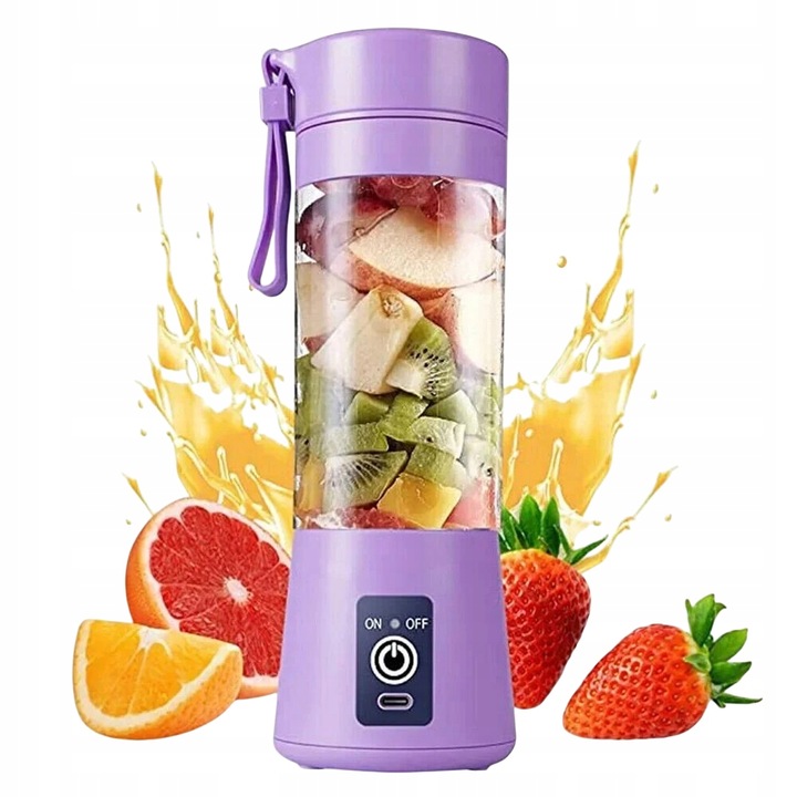 BLENDER KIELICHOWY TURISTICKÝ BEZDRÁTOVÝ MIXÉR 380 ML