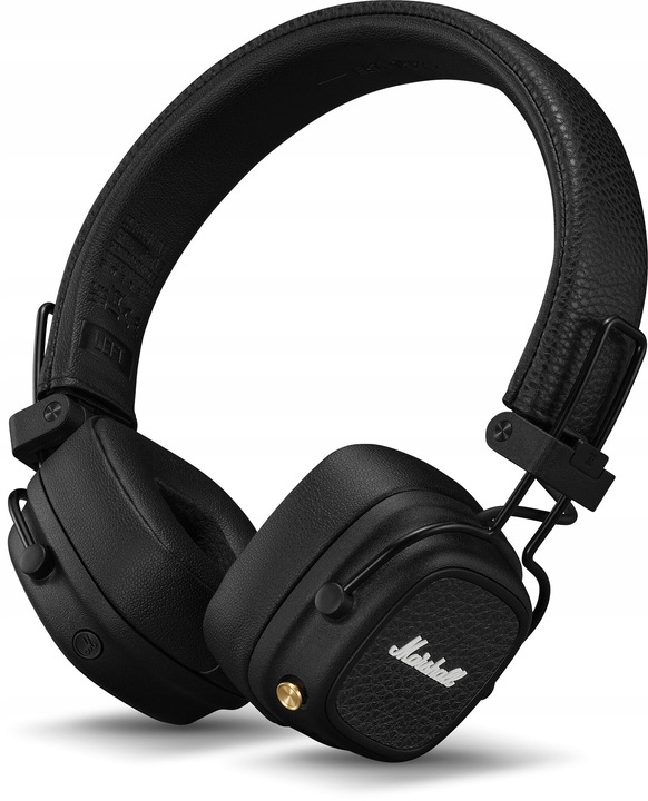 Bezdrátová sluchátka přes uši Marshall Major V Bluetooth černá Bezdrátová sluchátka přes uši Marshall Major V Bluetooth černá