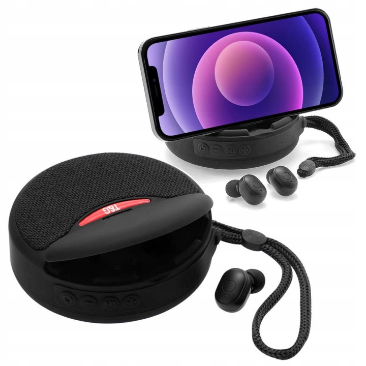 Bezdrátová sluchátka do uší Alogy 2v1: sluchátka a Bluetooth reproduktor