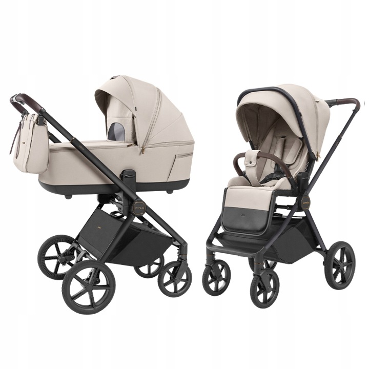 Carrello ULTRA CRL-6527 kočárek, sada 2v1 Ice Grey Ice Grey