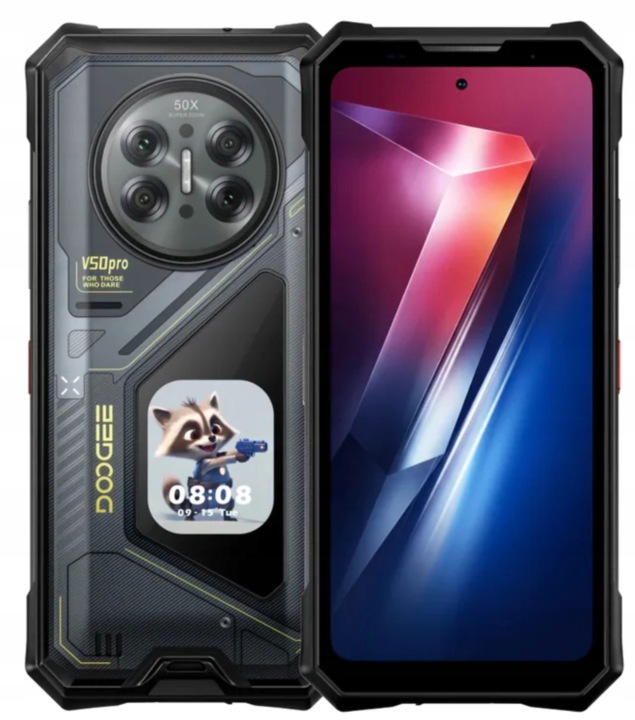 Mobilní telefon Chytrý telefon DOOGEE V50 16 GB / 512 GB 5G černý - Perfektní hodnocení Mobilní telefon Chytrý telefon DOOGEE V50 16 GB / 512 GB 5G černý - Perfektní hodnocení