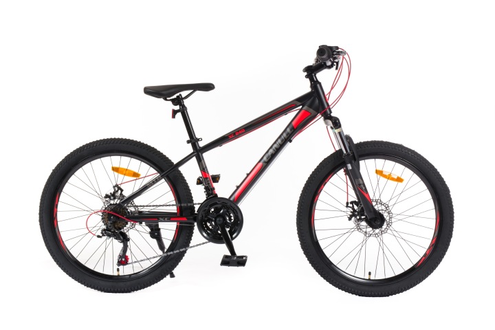 Canull dětské kolo XC 240 černá/červená 24"