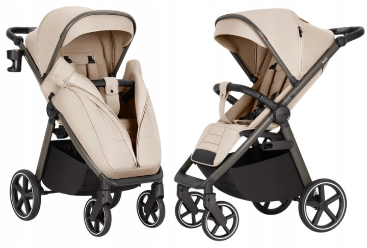 Carrello Bravo SL Deluxe CRL-5520 sportovní kočárek Shale Beige