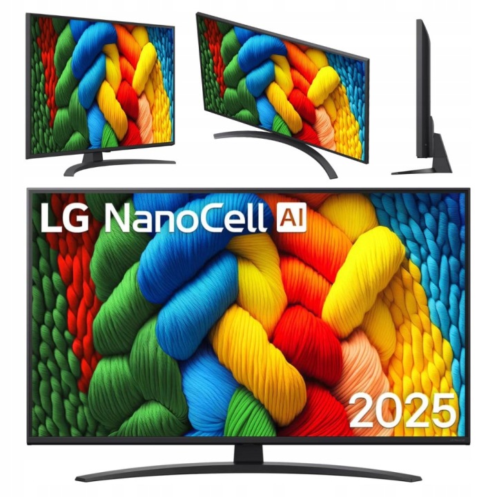 Chytrá televize Smart TV 43" LED LG 43NANO81A3A 4K UHD HDR10 HDMI 2.1 WebOS TV