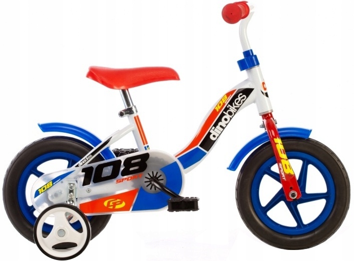 Dětské kolo Dino Sport 108 10 bílá