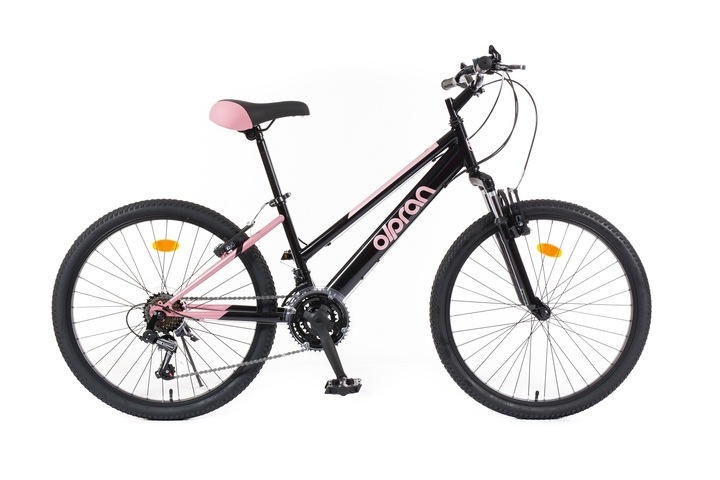 Dětské kolo Olpran FORMICA Gentle girl kola 24" černá/růžová