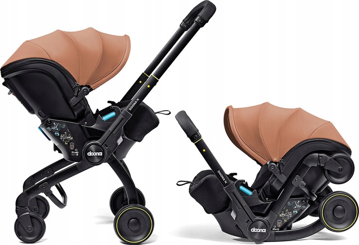 Doona X – rozkládací mobilní autosedačka a kočárek v jednom | Terrac - Perfektní hodnocení