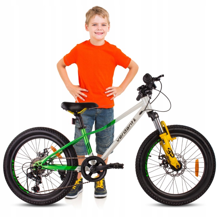 Dětské kolo 20 palců pro chlapce a děti MTB Shimano 6 rychlostních stupňů Calix