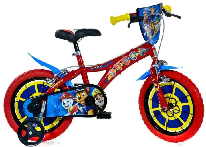 Dětské kolo Dino Bikes 614 -PW kolo 14" vícebarevné